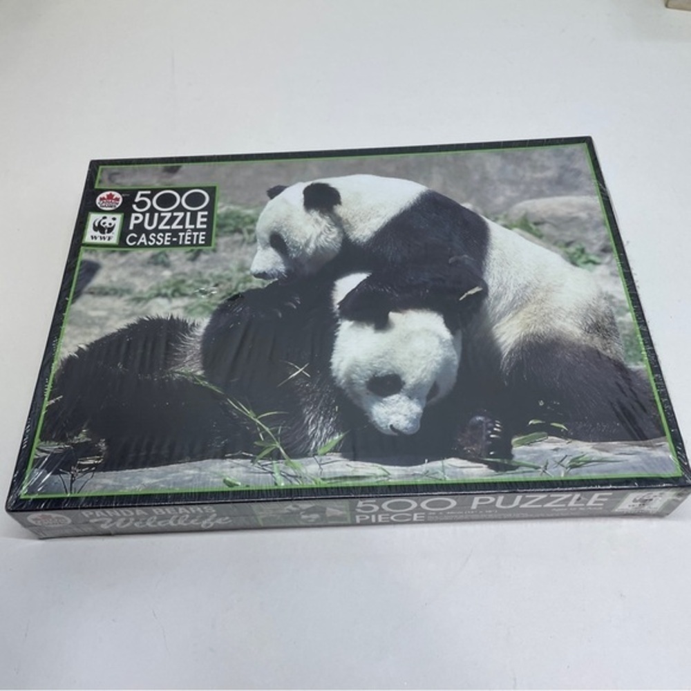 NWT SEELED WWF PANDA 500 pc puzzle